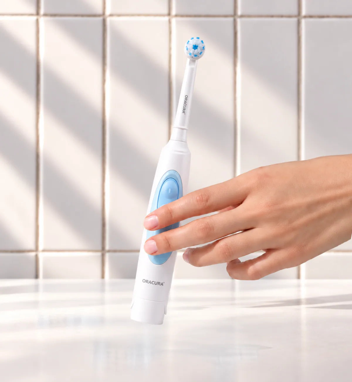 OB100 BeginCare Oscillating Battery Operated Electric Toothbrush