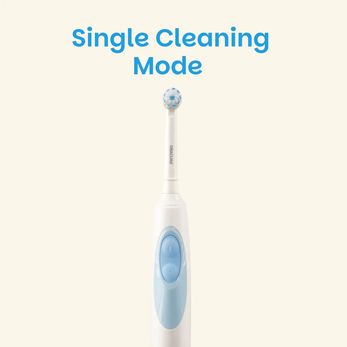 OB100 BeginCare Oscillating Battery Operated Electric Toothbrush