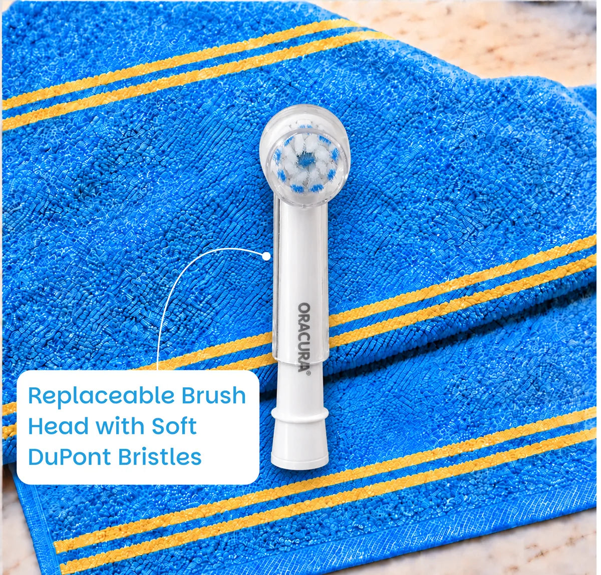 OB100 BeginCare Oscillating Battery Operated Electric Toothbrush