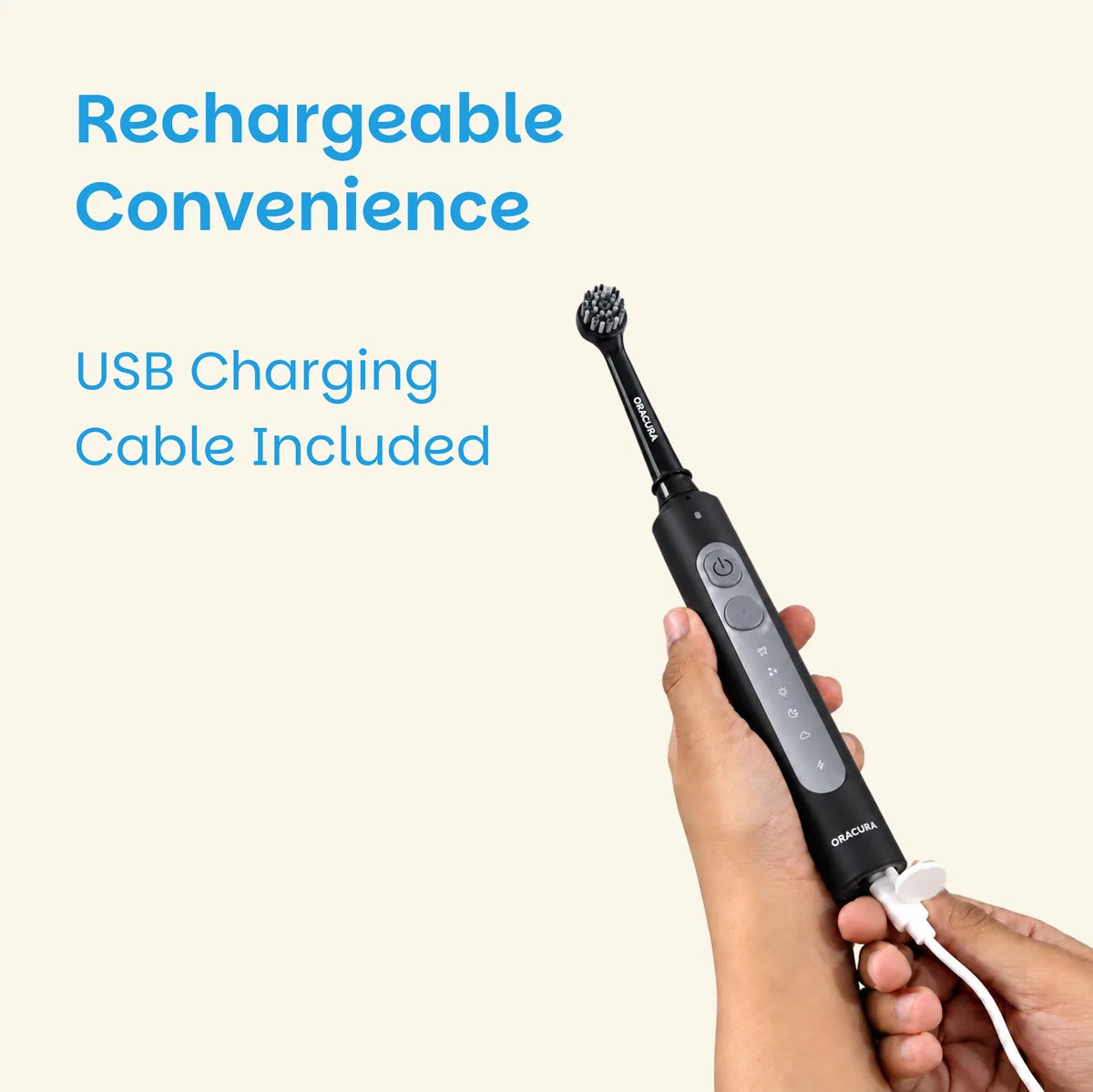 OB200 OptimalCare Oscillating Rechargeable Electric Toothbrush