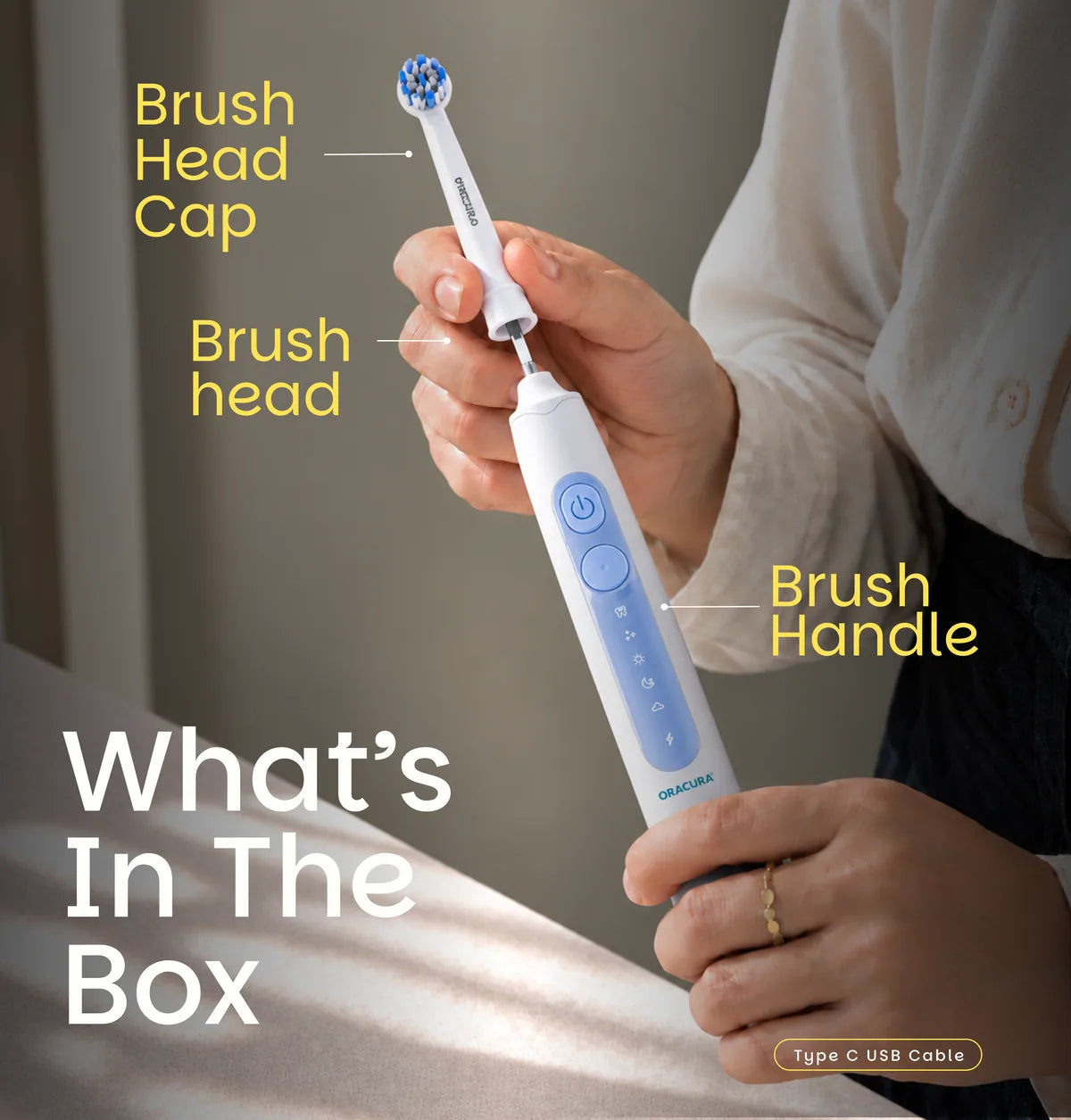OB200 OptimalCare Oscillating Rechargeable Electric Toothbrush