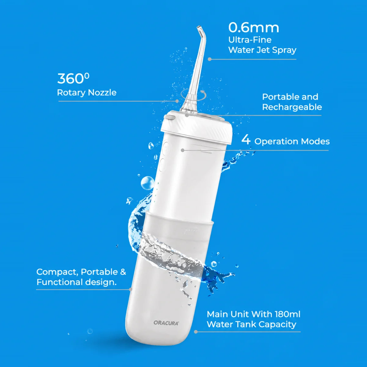 OC180 Compact PLUS® Water Flosser®