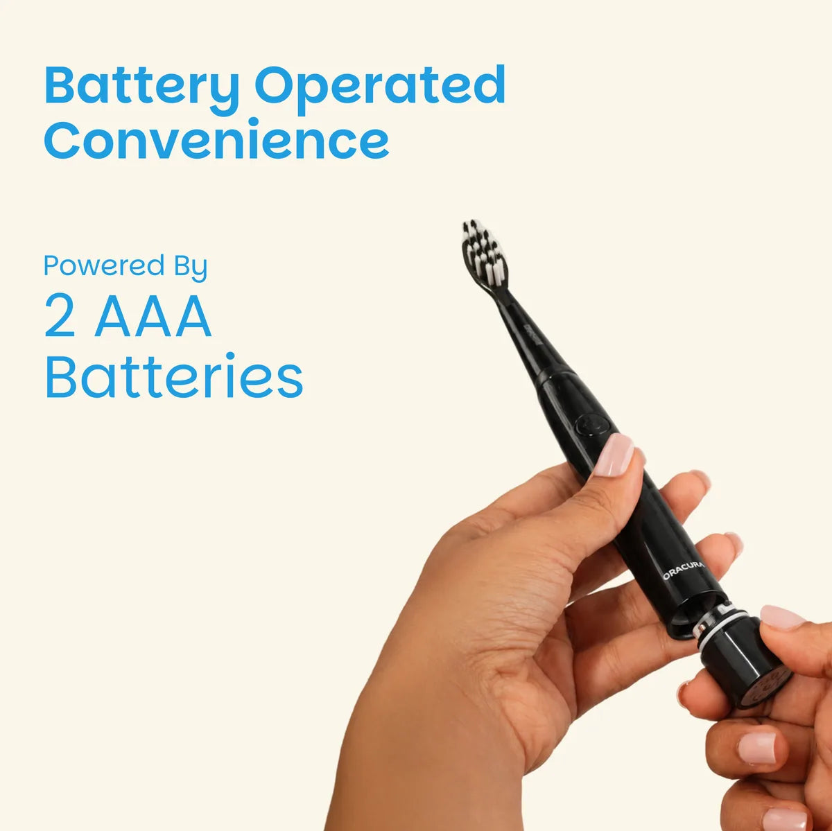 SB100 Sonic Lite Battery Operated Electric Toothbrush