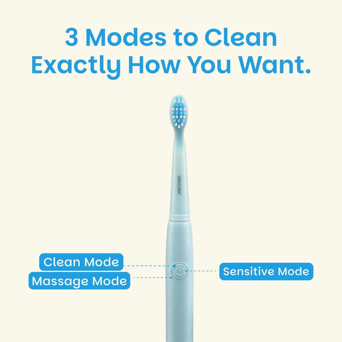 SB100 Sonic Lite Battery Operated Electric Toothbrush