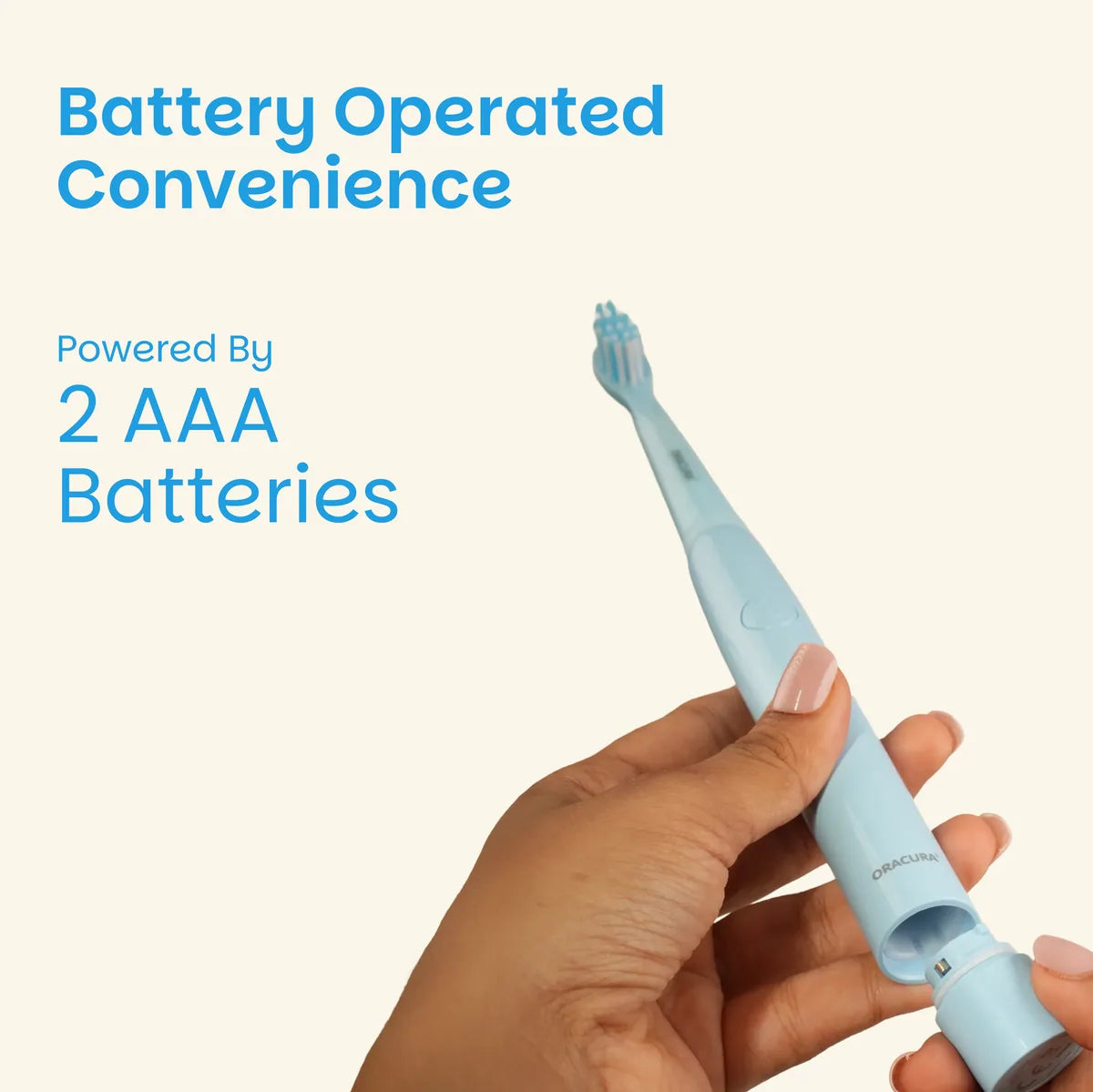 SB100 Sonic Lite Battery Operated Electric Toothbrush