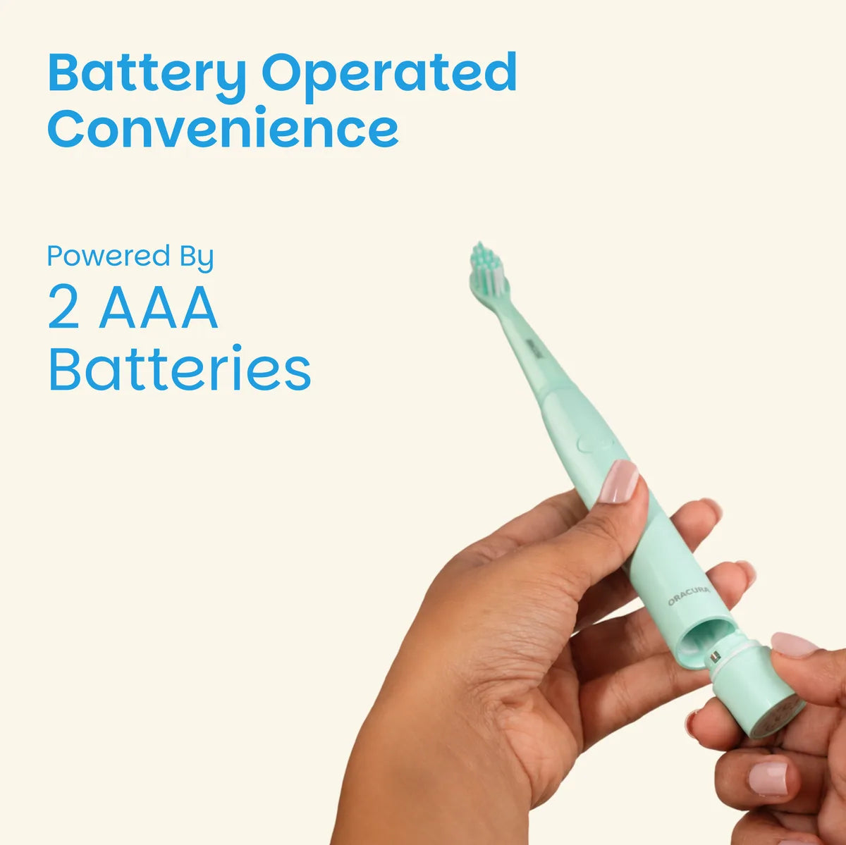 SB100 Sonic Lite Battery Operated Electric Toothbrush