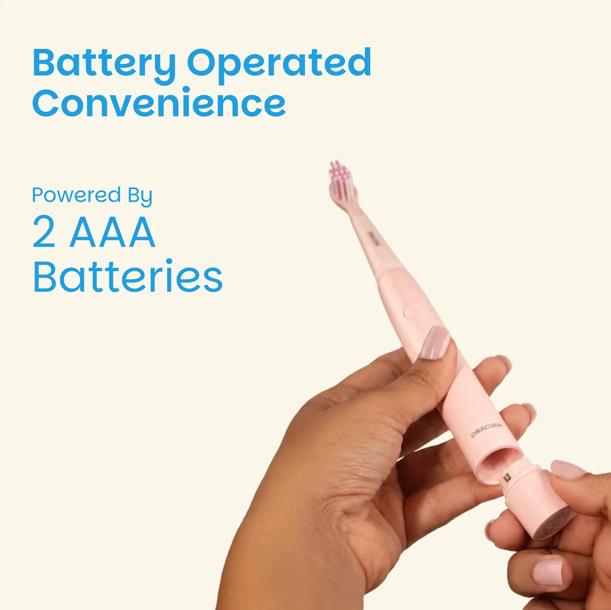 SB100 Sonic Lite Battery Operated Electric Toothbrush