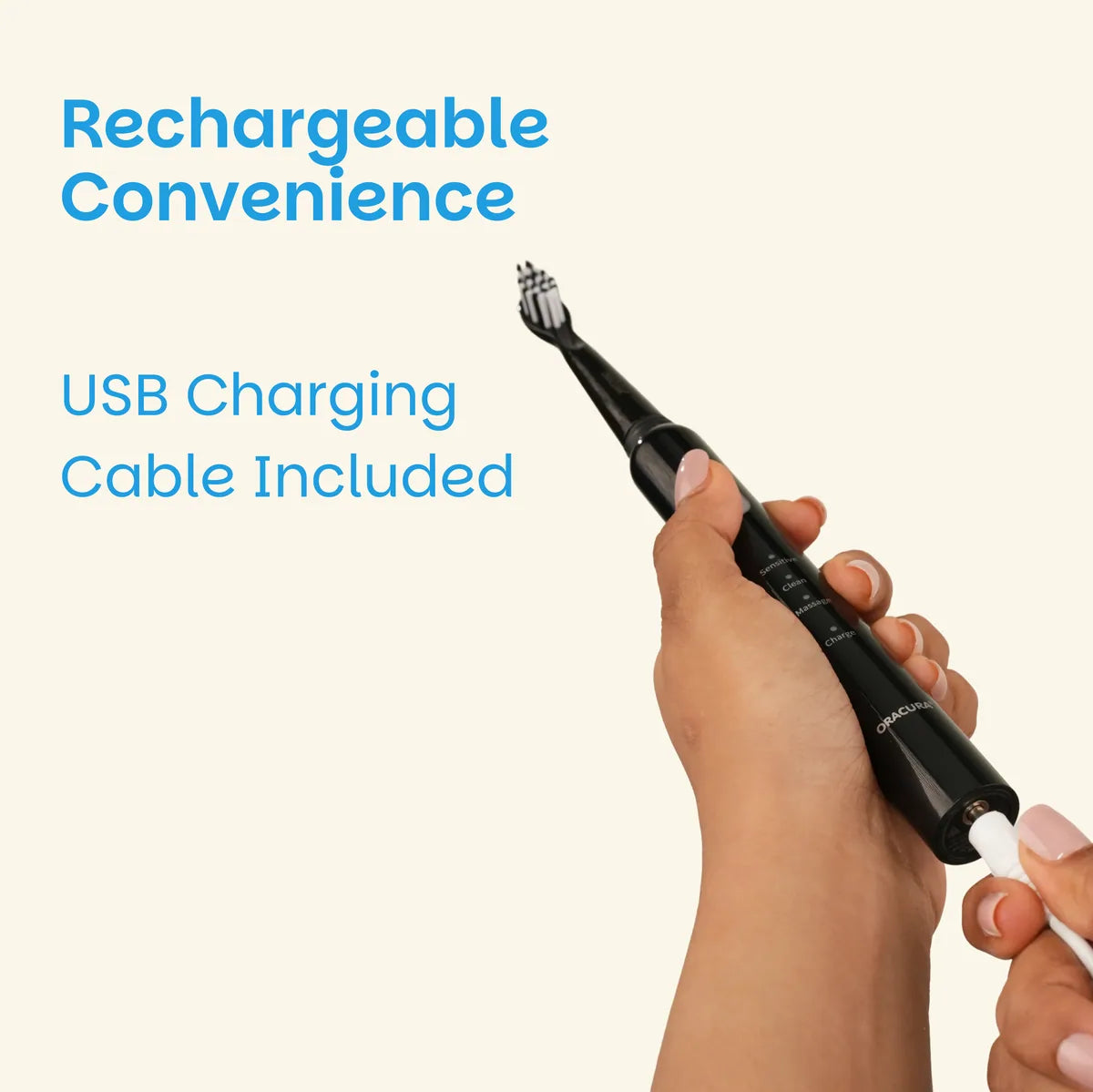 SB200 BeginCare Sonic Rechargeable Electric Toothbrush