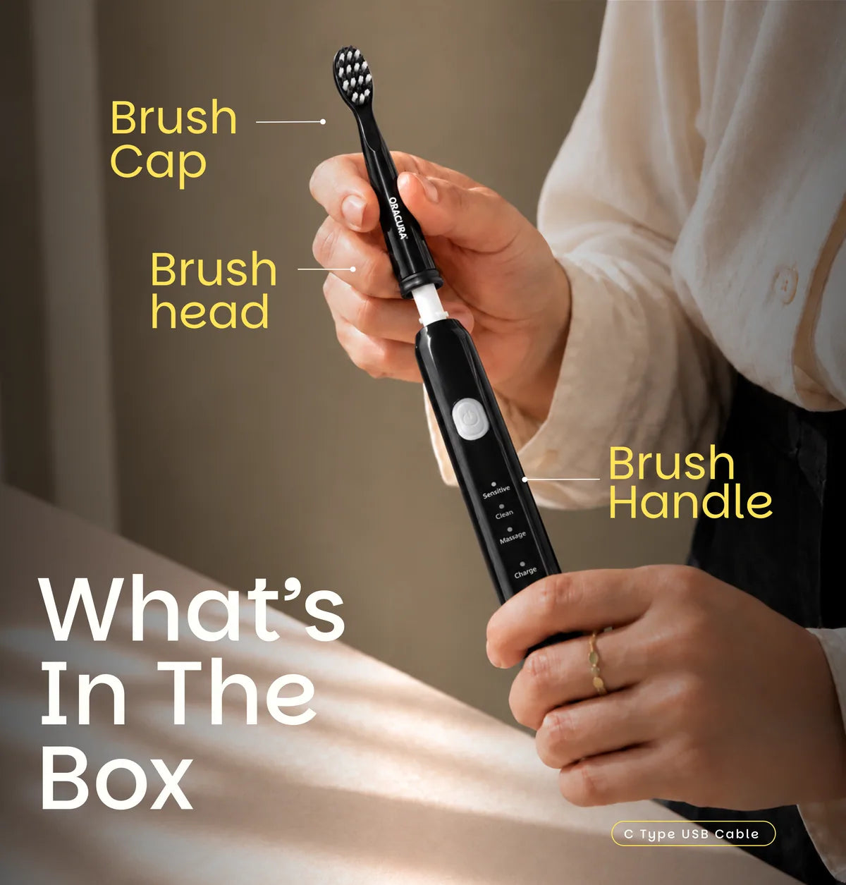 SB200 BeginCare Sonic Rechargeable Electric Toothbrush