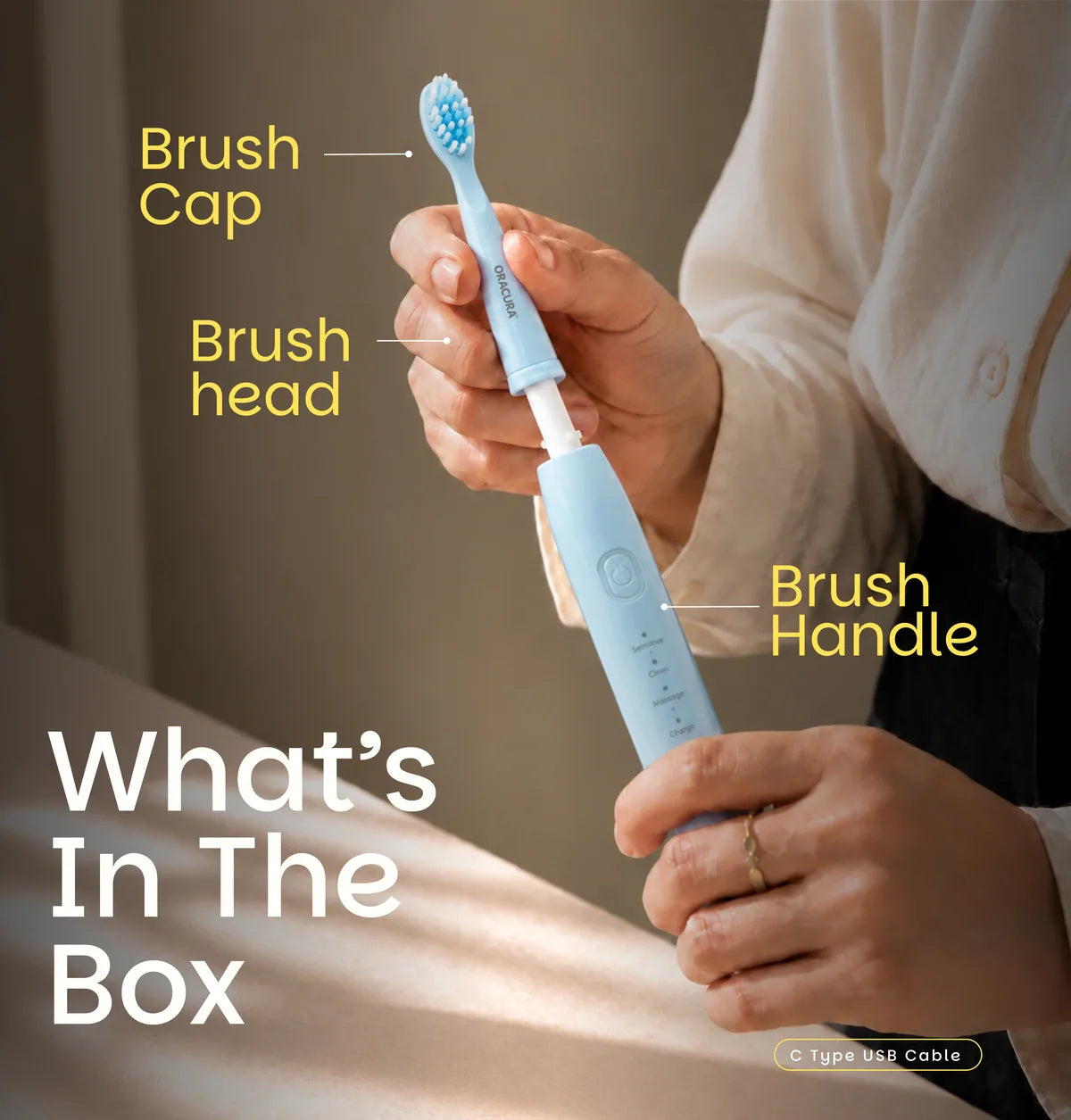 SB200 BeginCare Sonic Rechargeable Electric Toothbrush