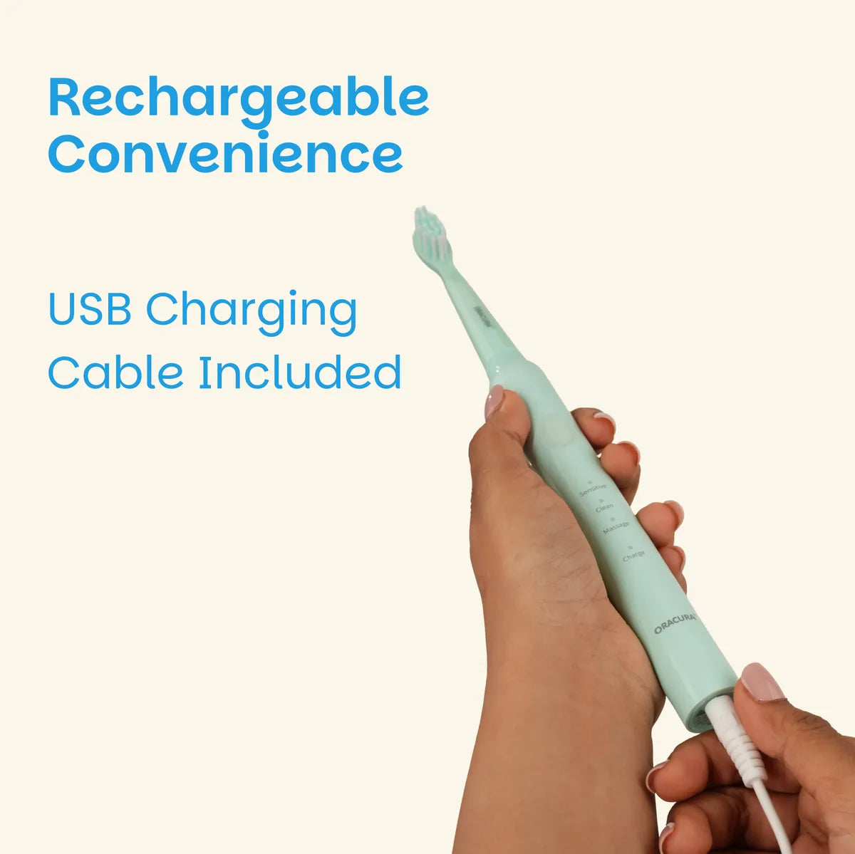 SB200 BeginCare Sonic Rechargeable Electric Toothbrush