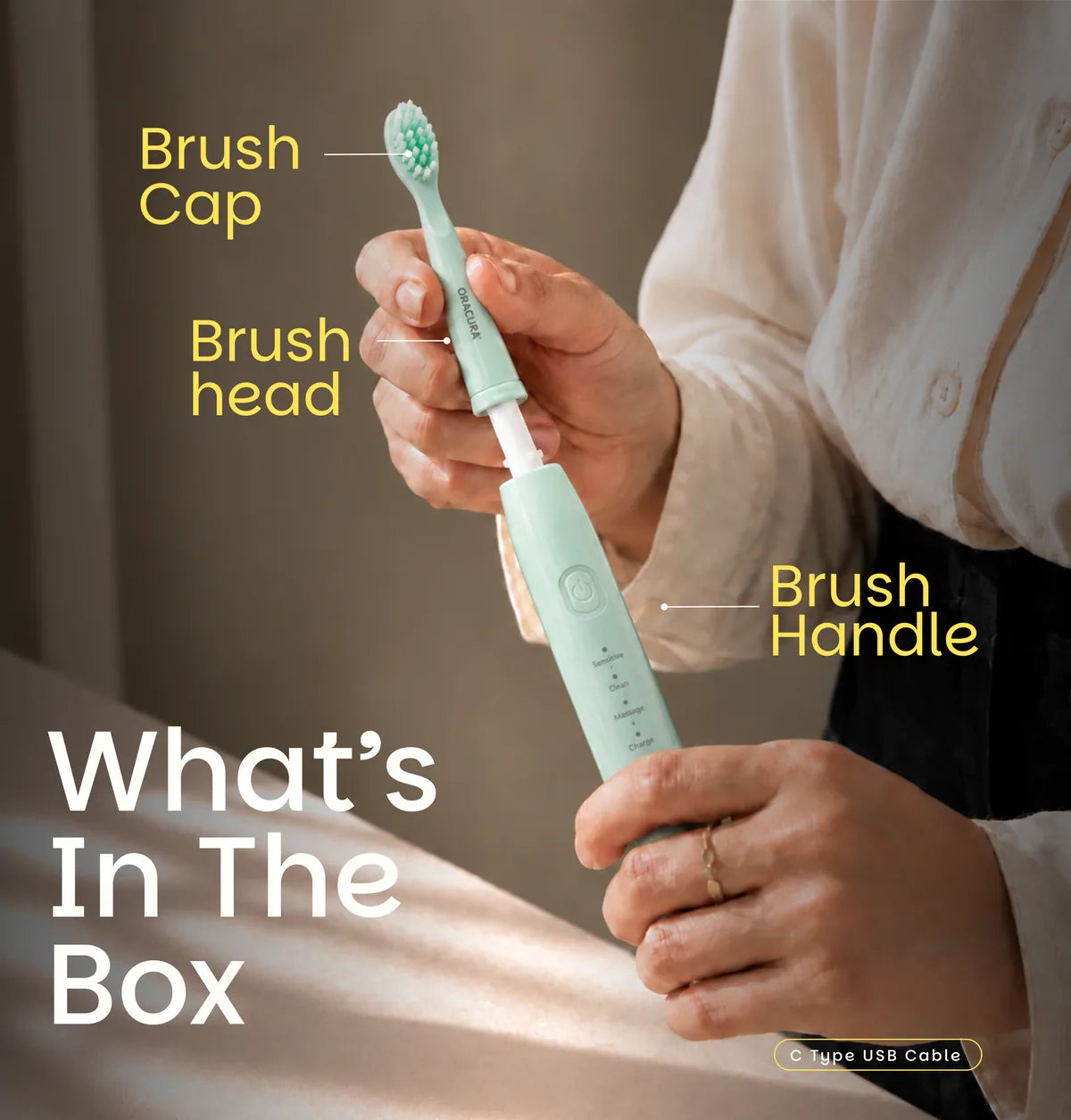 SB200 BeginCare Sonic Rechargeable Electric Toothbrush