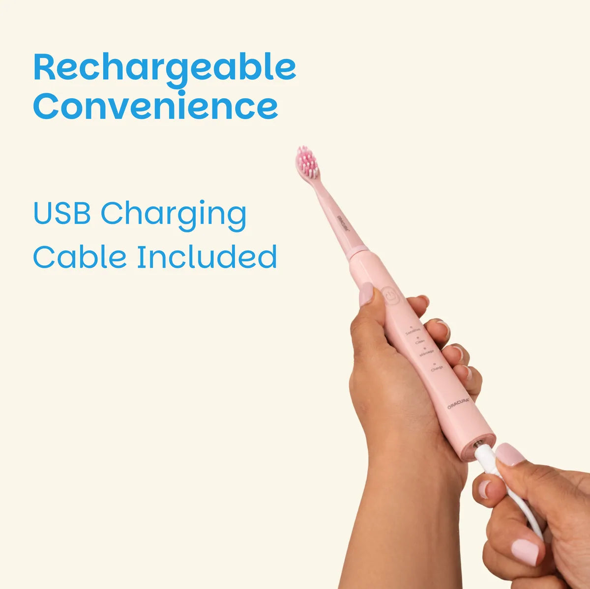 SB200 BeginCare Sonic Rechargeable Electric Toothbrush