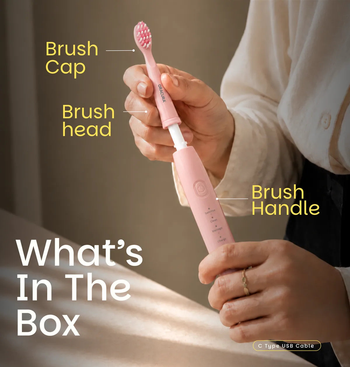 SB200 BeginCare Sonic Rechargeable Electric Toothbrush