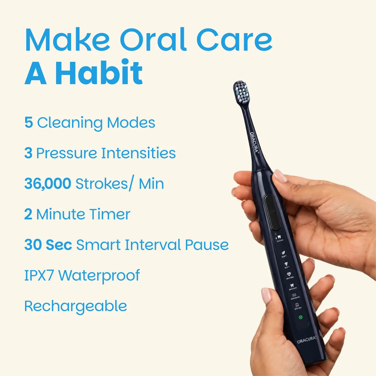 SB300 Sonic Smart® Electric Rechargeable Toothbrush
