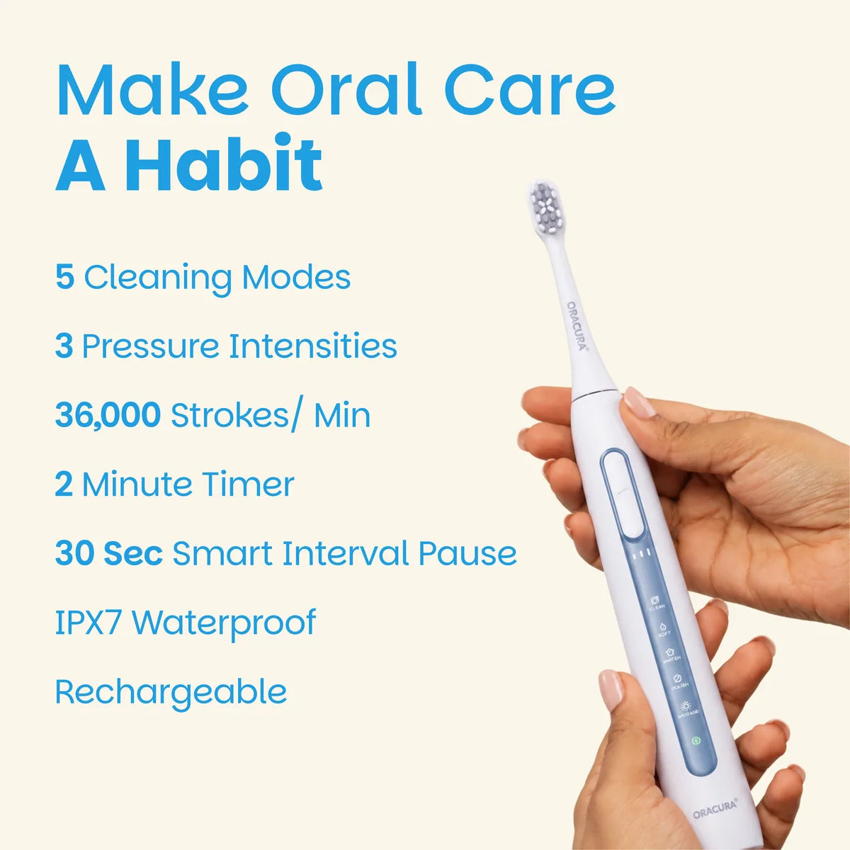 SB300 Sonic Smart® Electric Rechargeable Toothbrush