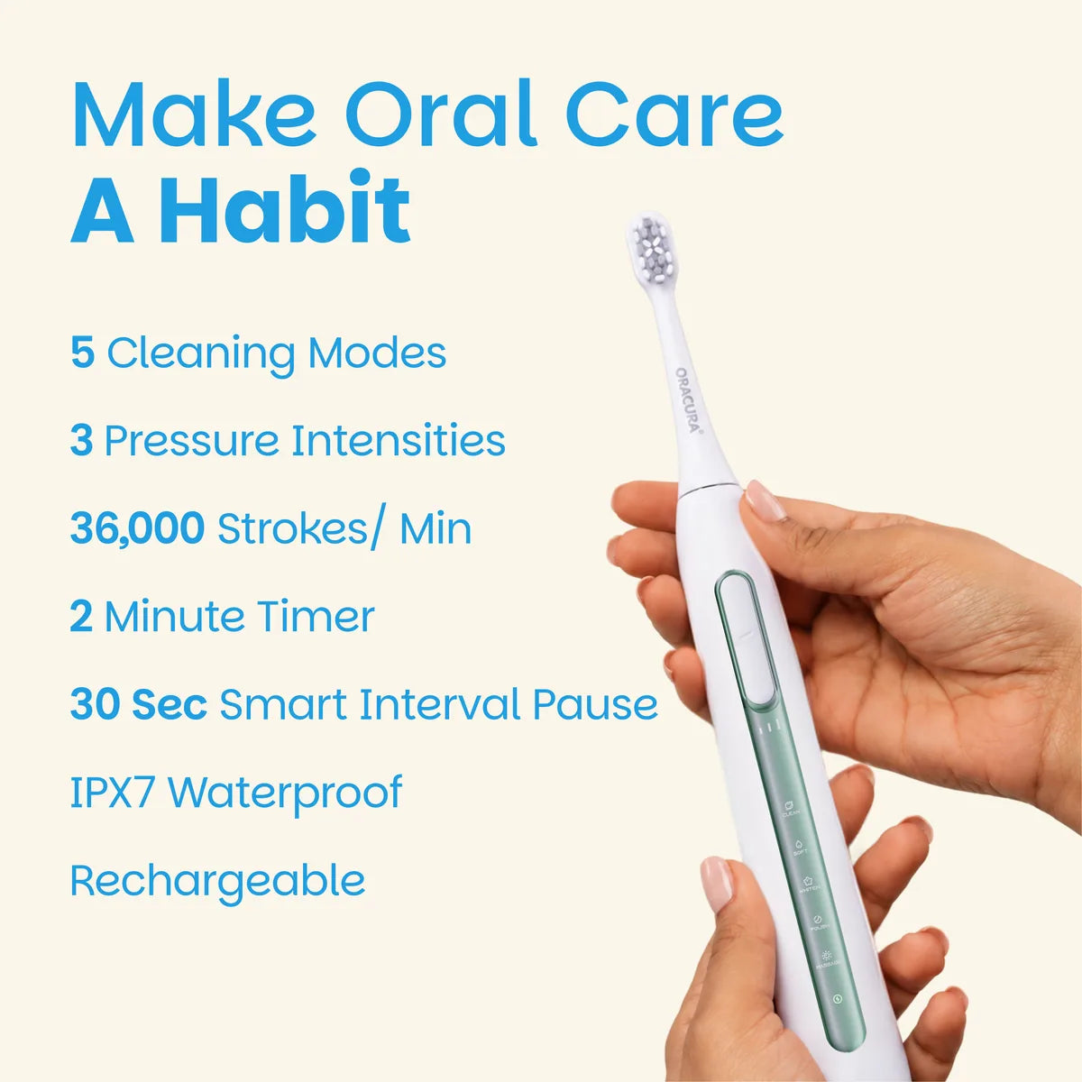 SB300 Sonic Smart® Electric Rechargeable Toothbrush